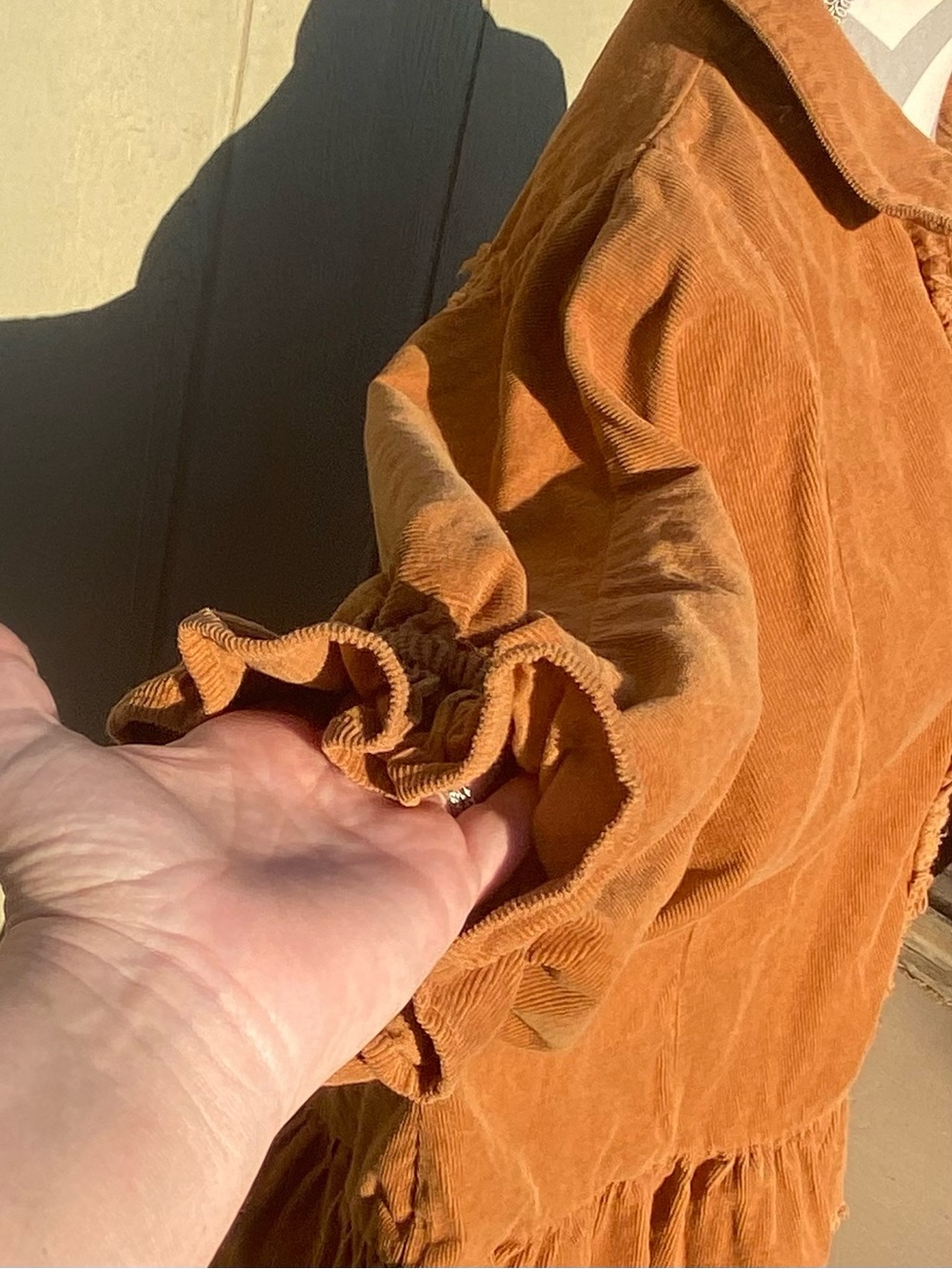 Umgee XL Corduroy Top - Picture 4 of 8